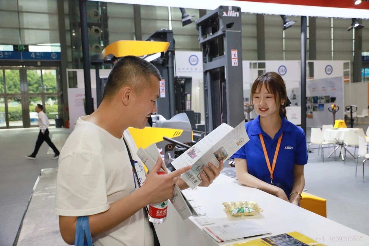 用精品连接客户 | 西林叉车闪耀LogiMAT China 2024(图4)